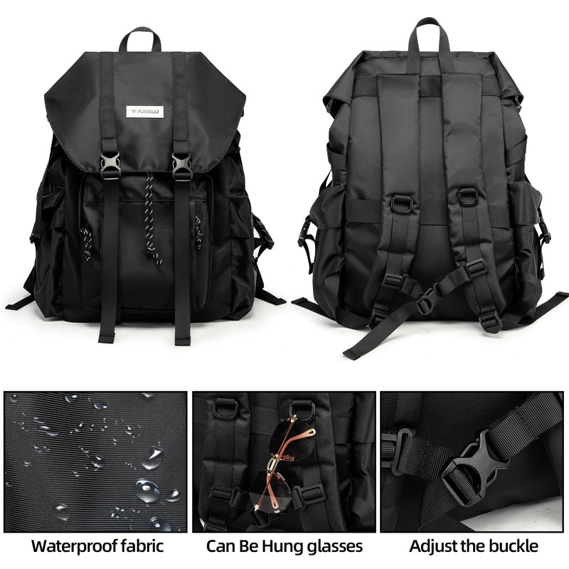 FUNYAGO Backpack for Men Laptop Backpack Heavy Duty backpack Unique