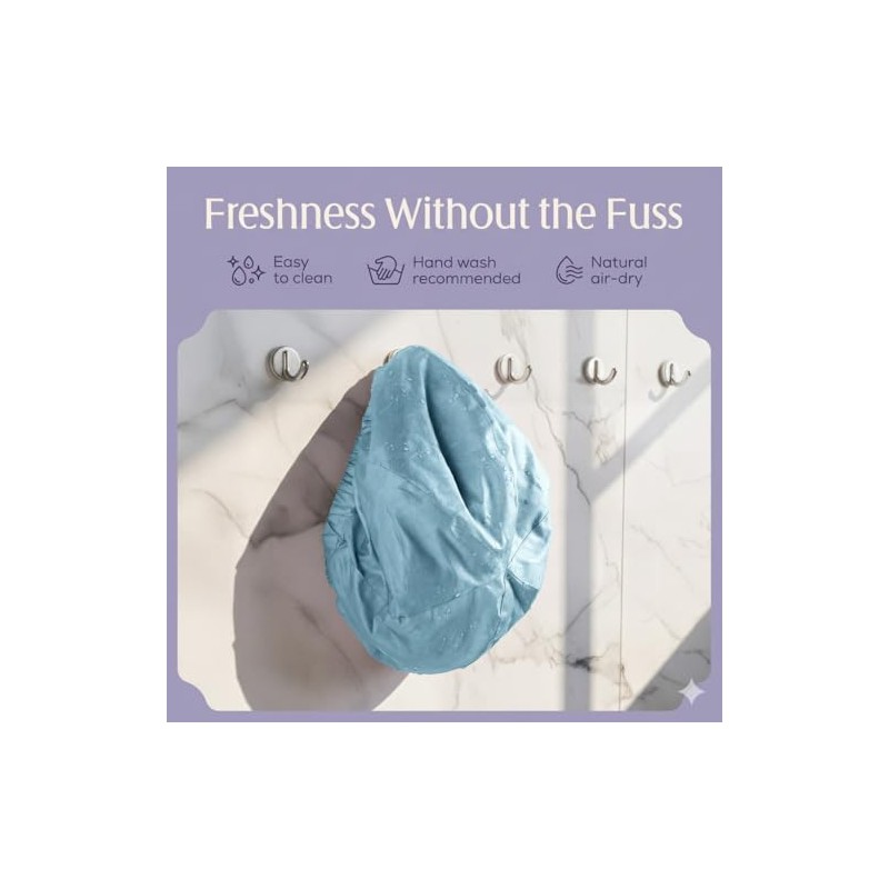Gorro Ducha Mujer Más 1000 Duchas 100 Impermeable Doble Cara