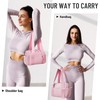 WOOMADA Waterproof Small Gym Bag for Women Mini Duffle Bag