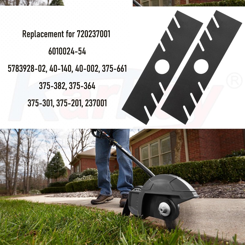 Karbay 40-002 Edger Blade (8" x 2"), Compatible with O-regon