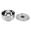 MOUMOUTEN Stainless Steel Bowls Double-Walled Insulated, Stainless Steel Bowl 2-Layer