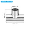 PATIKIL Pipe Fitting Equal Tee, 32mm(1 1/4") OD T Joint