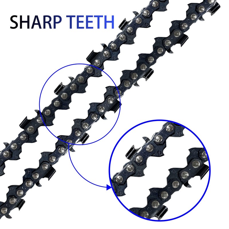 Opuladuo 3PC 6 Inch Chainsaw Chain, Replacement Chain for BLACK+DECKER