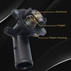 NLQR 330424 323056 Thermostat Housing Assembly Compatible with Maserati Ghibli