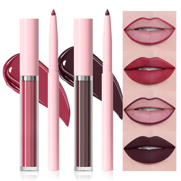 BINGBRUSH Super Stay Matte Longwear No-Budge 2 in 1 lip