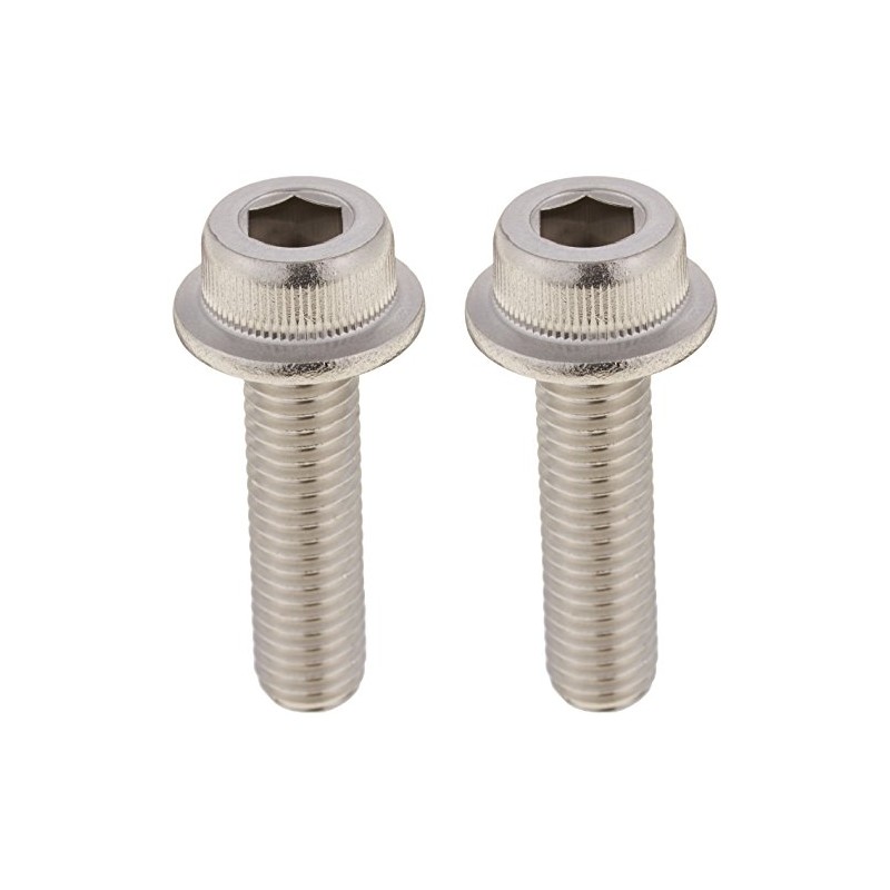 KITACO Flanged Cap Bolts (M8×P1.25×30mm) General Purpose, 2-Piece Set, Stainless