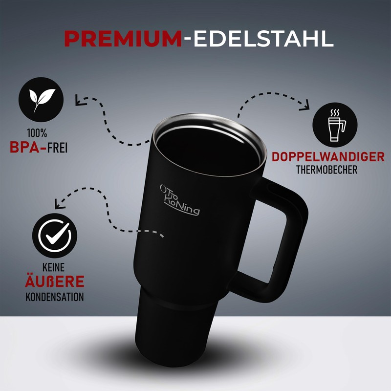 Vaso 40oz (Schwarz)
