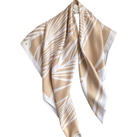 MAIRY Ladies Scarf Silk Bandana Satin Square Hijab Scarfs Headscarf Neckerchief Handkerchiefs Multi-Use Scarves for Women UK GB090084