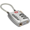 Ruggard TPL-A3CS 3-Dial Combination TSA Lock (Silver)