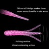 QualyQualy Soft Plastick Fishing Lures Artificial Bait Grub Worms Ice
