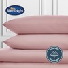 Silentnight Pure Cotton Housewife Pillow case-2 Pack, Blush, 74 x