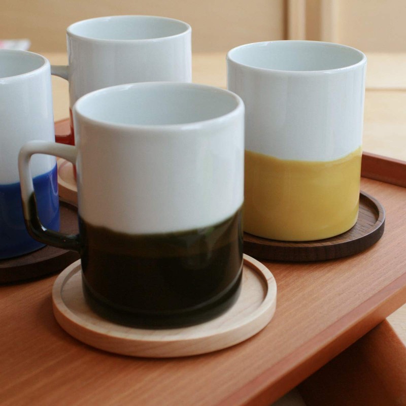 Hacoa Coaster Round, Luxurious Coasters Crafted from Natural Solid Wood.