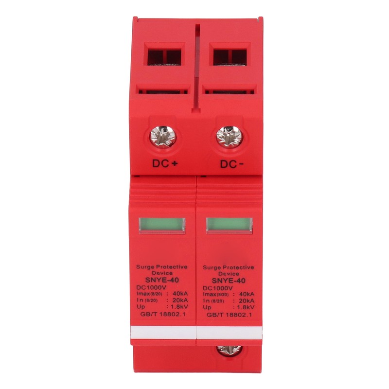 Orange Red Combiner Box Surge Protection Device Distribution Box Voltage