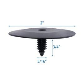 OAUTOO 20PCS Hood Insulation Retainer Clip Compatible with GM 3078511 3977775
