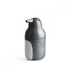 QUALY Penguin Soap Dispenser, Nature Lovers, Grey, Dispenser, Pump Dispenser
