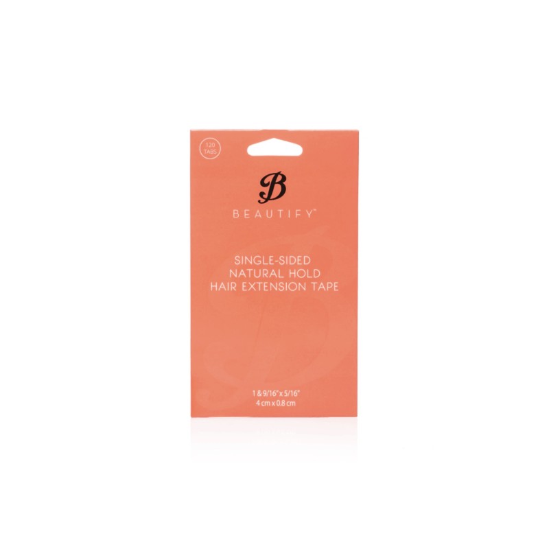 Beautify**SINGLE SIDED**Natural Hold Hair Extension Tape Tabs -120 Tabs