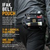 LIVANS Molle Medical IFAK First Aid Pouch Empty for Duty
