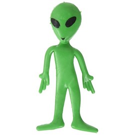 Rhode Island Novelty 097138619785, Bendable Alien Toys (1 Dozen), Multicolor, One Size