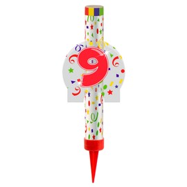 Ice Fountain Birthday Number 9