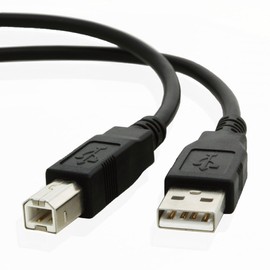 LUNLING 10FT USB A Male to B Male Cable Cord Data Transfer Host Cable Cord for Yamaha P115 P-115 88-Key Digital Piano