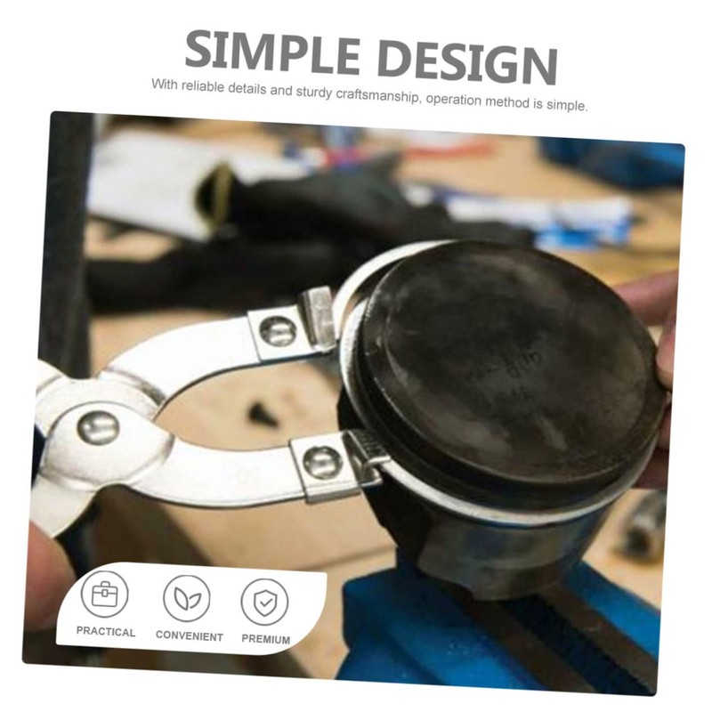 STOBAZA 3Pcs Piston Ring Installer Tool Adjustable Brake Piston Pliers