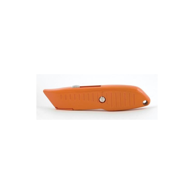 Lutz 30182#82 Safety Nose Retractable Blade Utility Knife - Orange