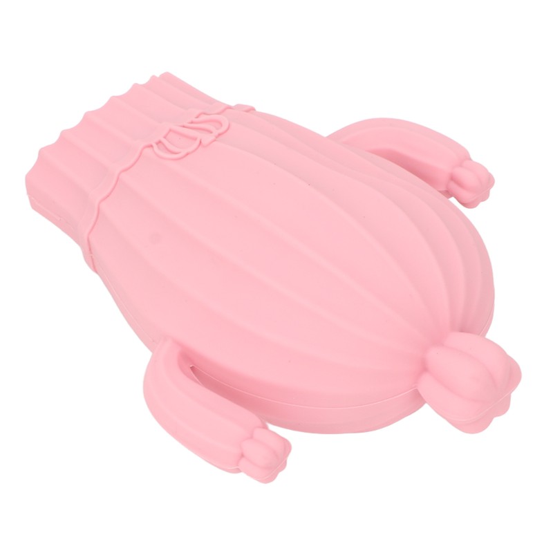 Hot Water Bottle Silicone Hot Cold Compress Pain Reduce Explosion