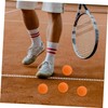 Hohopeti 4 Pcs High Elasticity Squash Racket Balls Rubber for