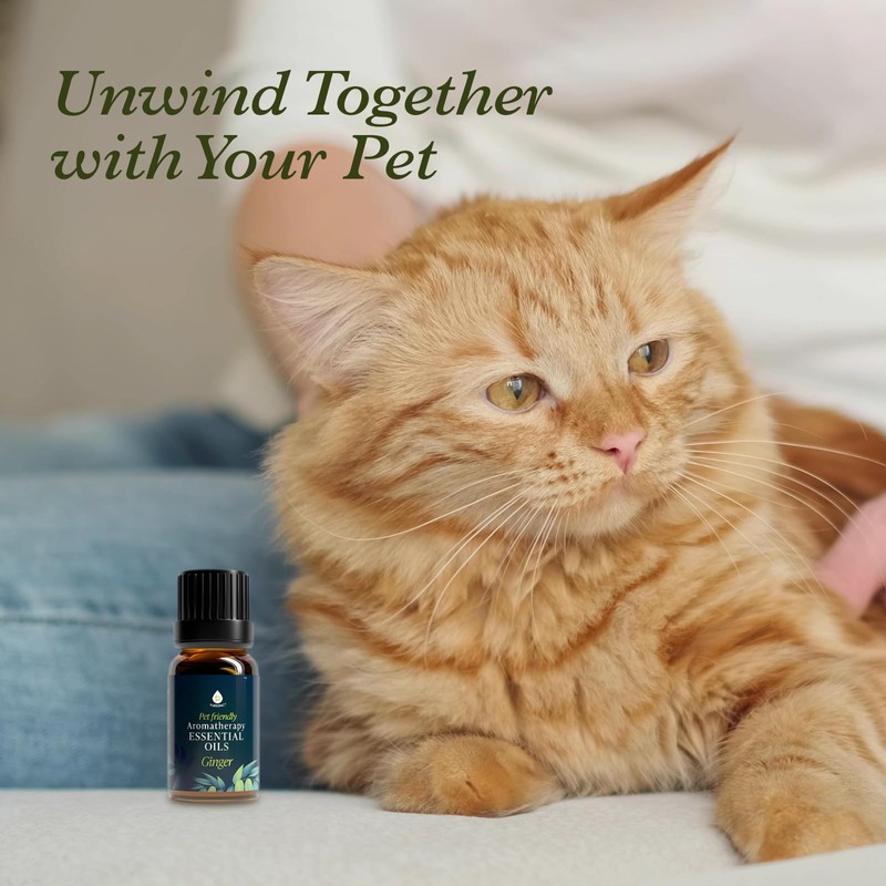 PURSONIC Pet Friendly Aromatherapy Essential Oils Collection, 6-Count - Safe