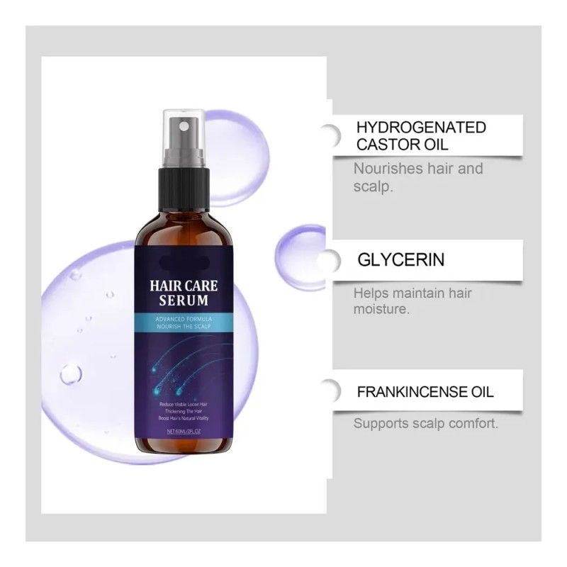Aceite Esencial For El Cuidado Del Cabello Nutritivo 60ml