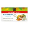 Té Restore & Renew Cúrcuma Manzanilla Nature's Heart 6 Cajas