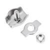 Smgda Wire Clips 20pcs M3 304 Stainless Steel Wire Rope
