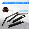 Side Window Deflector Visors Compatible with Land Rover Defender 90