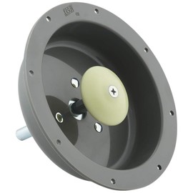 Kason 486 Wide Recessed Inside Release Handle, 1-1/4" Plunger Push Rod for 4" Thick Door of Walk-in Coolers and Freezers