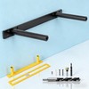 PICESA 16'' Heavy-Duty Hidden Floating Shelf Bracket – 210 LBS