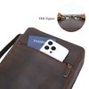 Polare Full Grain Leather Bible Cover Church Bag Bible Protective