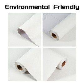 LOVADA Peel and Stick Wallpaper Rice White Silk Wall Paper - 11.8 x 78.7 Inch Self Adhesive Wallpaper Peel and Stick, Easy to Paste Wall Contact Paper for Stand Liner, Table and Door Makeover Decor