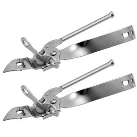 Wideskall 3-in-1 Can Opener with Bottle Opener Tapper Silver (Pack of 2)