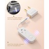 SQERO Airplane Headphone Jack Adapter, Dual 3.5mm Male to 3.5mm