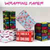 Cat wrapping paper, funny cat wrapping paper, Gift Wrap for