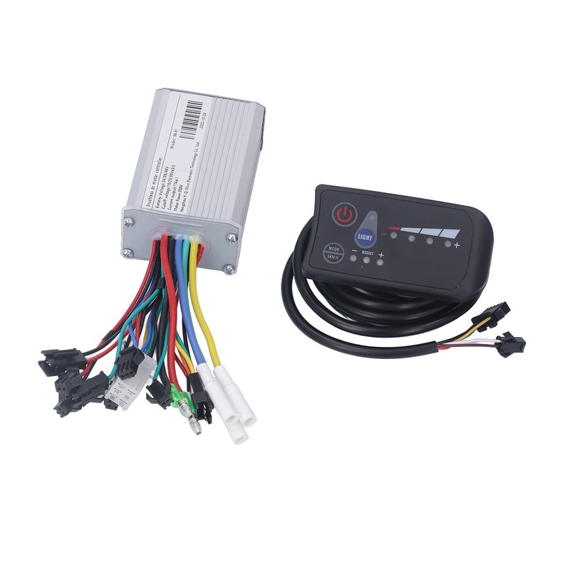 350W Brushless Motor Controller with LED Display Panel for Electric
