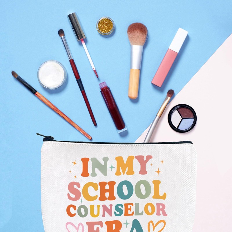 School Counselor Makeup Bag Thank You Gift Gift School Counseling