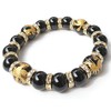 Blessing M'style Natural Stone, Strongest Four God Beast Bracelets, Gold