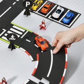 Tiny World Roadmaker Puzzle Car Road Traffic Play / 타이니월드 로드메이커 퍼즐 자동차 도로 교통 놀이