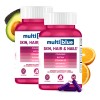 Colágeno Biotina Multiblue 60 Caps Pack X2 Suplemento Nutricional
