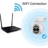 2MP Wireless Surveillance Camera Night Vision HD Network Remote Ball