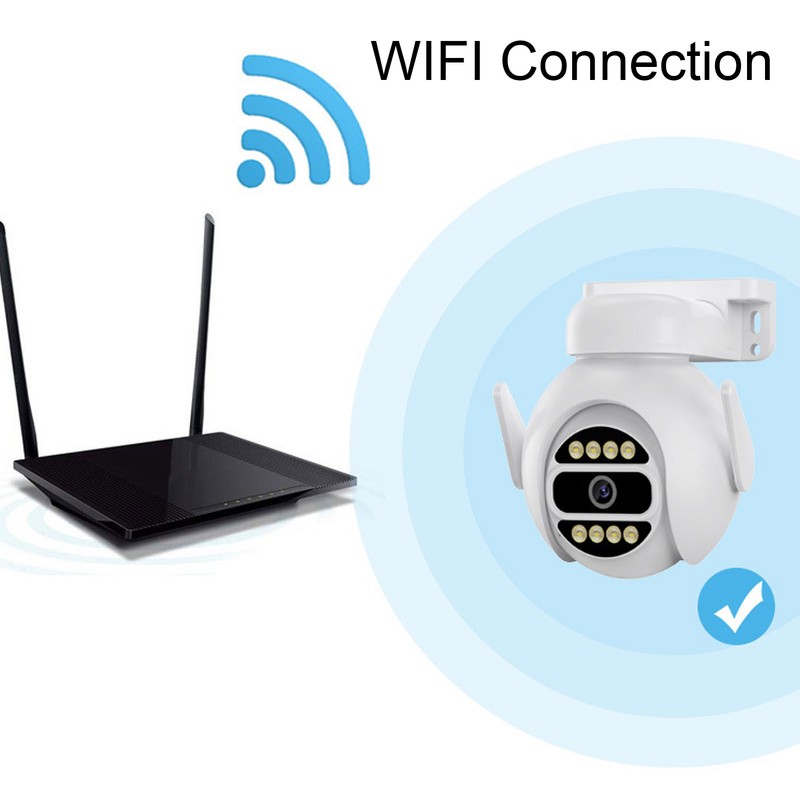 2MP Wireless Surveillance Camera Night Vision HD Network Remote Ball