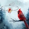 Cardinal Bracelet for Women Cardinal Gifts for Women Sterling Silver