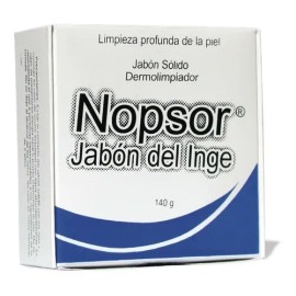 Shampoo Nopsor Muy Efectivo Jabón De Barra Psoriasis 2 Pzs