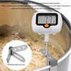 Digital Candy Thermometer with Pot Clip Stainless Steel Oil Thermometer